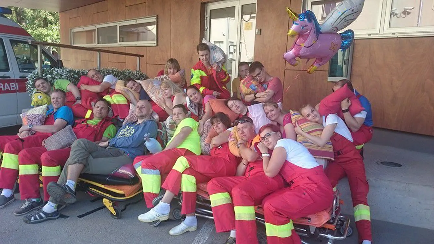 Padjaga tööle Tartu kiirabis.