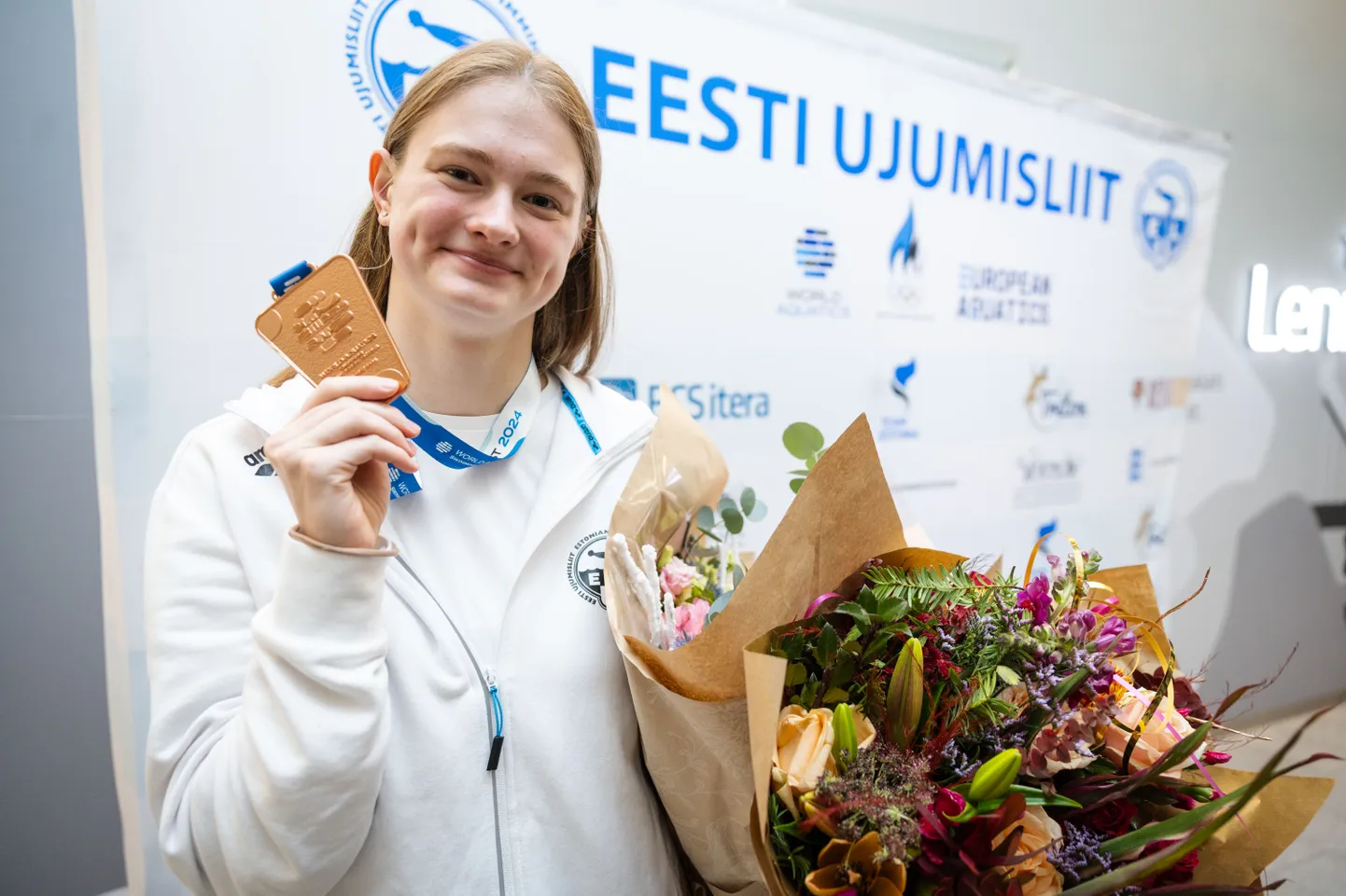 Eneli Jefimova detsembris MMilt võidetud pronksmedaliga.