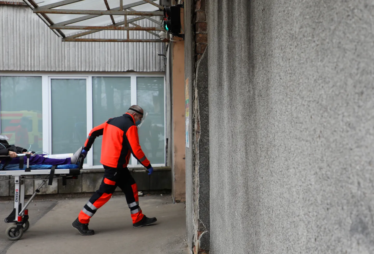 Пациент в больнице им. Страдиня