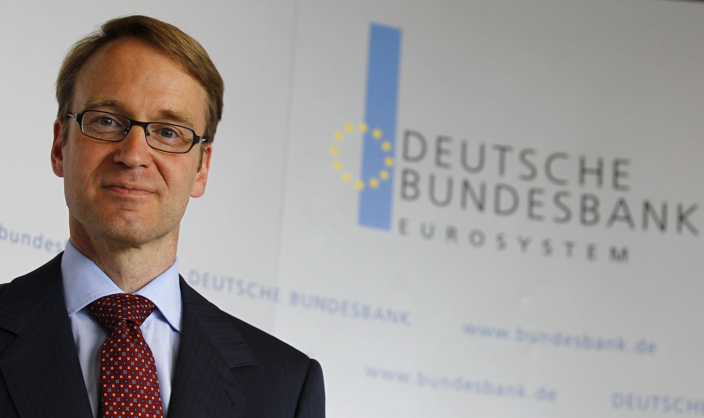 Saksa keskpanga juht Jens Weidmann.