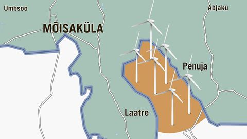 Eestlaste vastuseisust hoolimata algas Lätis Lode tuulepargi ehitus