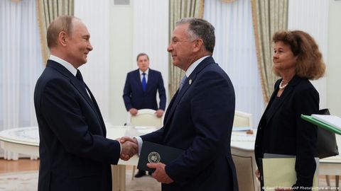 Putin napovedal prihod ameriške delegacije v Moskvo in ponovil pogoje za prekinitev spopadov v Ukrajini