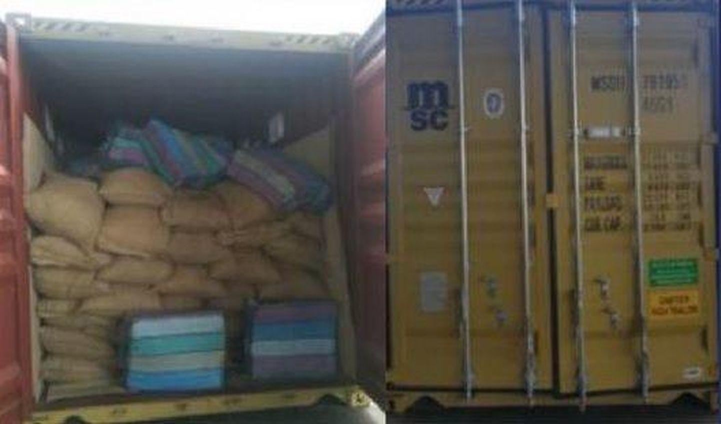 Ecuadori siseminister Patricio Pazmiño jagas jaanuari keskel Twitteris fotot Eestisse jõudma pidanud konteinerist, milles oli 1,3 tonni kokaiini, mille väärtuseks hinnati sada miljonit eurot.