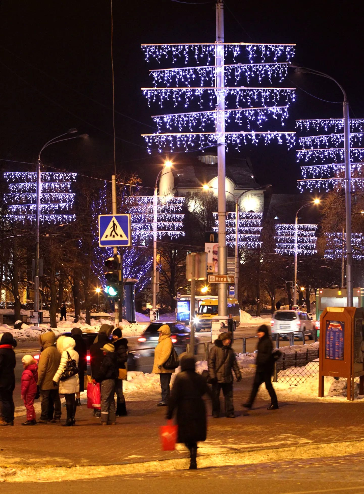 Tuled Tallinna kesklinnas.