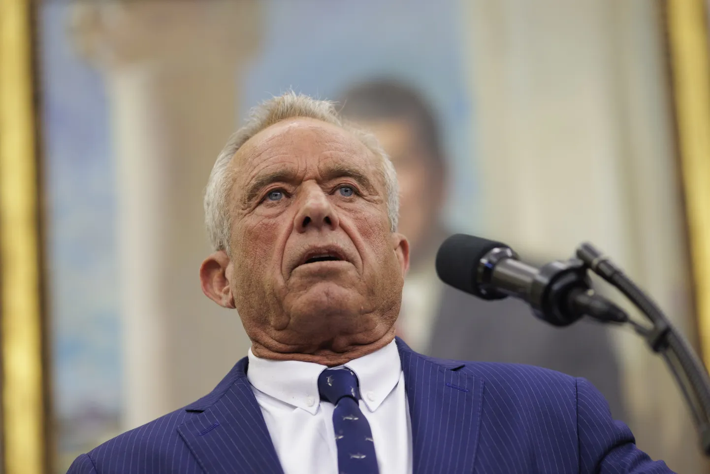 Robert F. Kennedy Jr. terviseministeriks määramise järel Valges Majas.