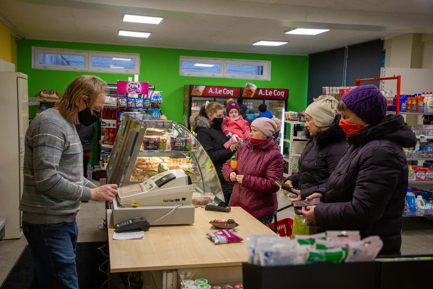 Ahula pood avamispäeval 2020. aasta detsembris