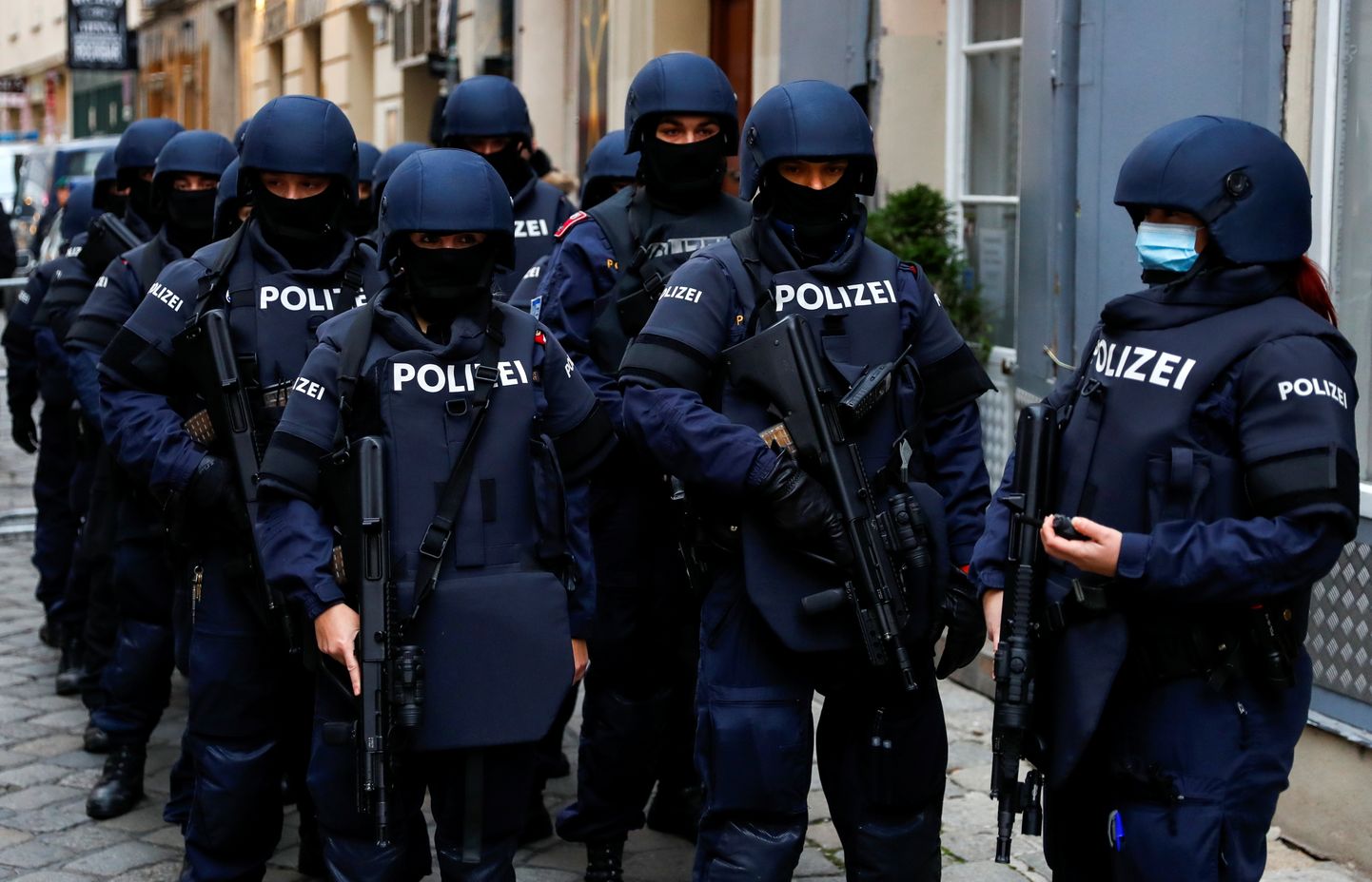 Austria politseinikud.