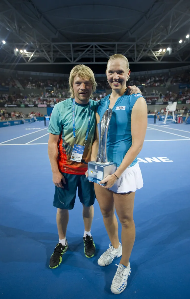 Silver Karjus ja Kaia Kanepi