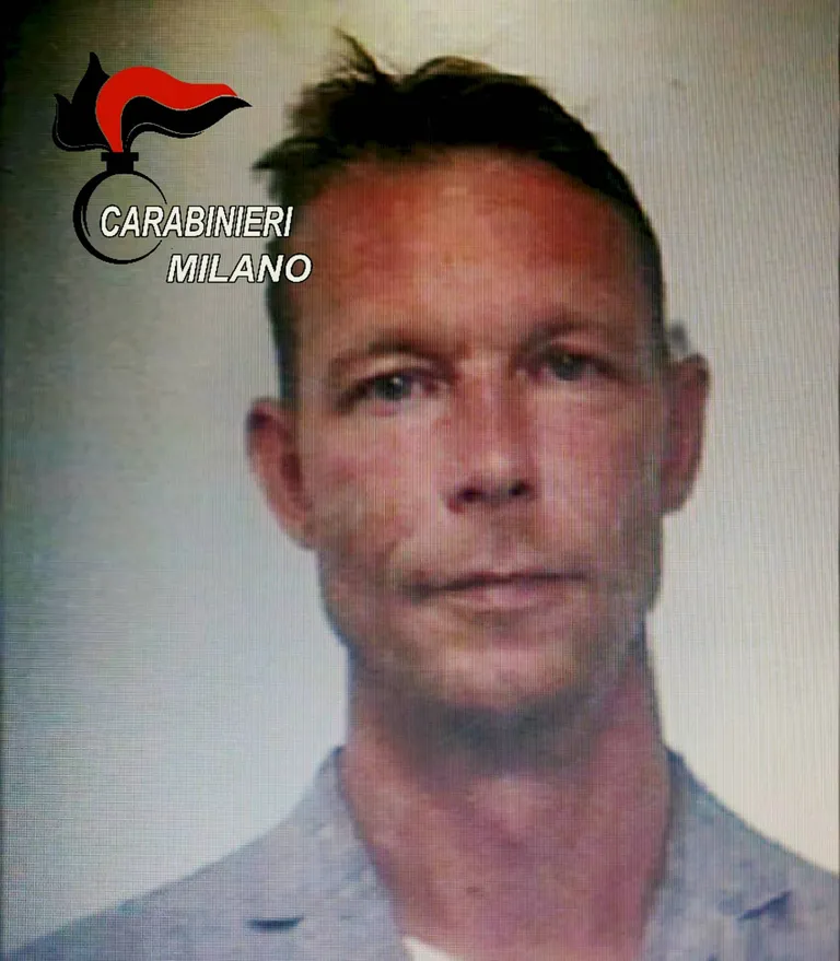 Sakslane Christian Brückner, keda kahtlustatakse Briti tüdruku Madeleine McCanni röövimises. Foto tegi 2018. aastal Itaalia politsei, Brückner peeti Milanos kinni seoses narkootikumide leidmisega tema autost