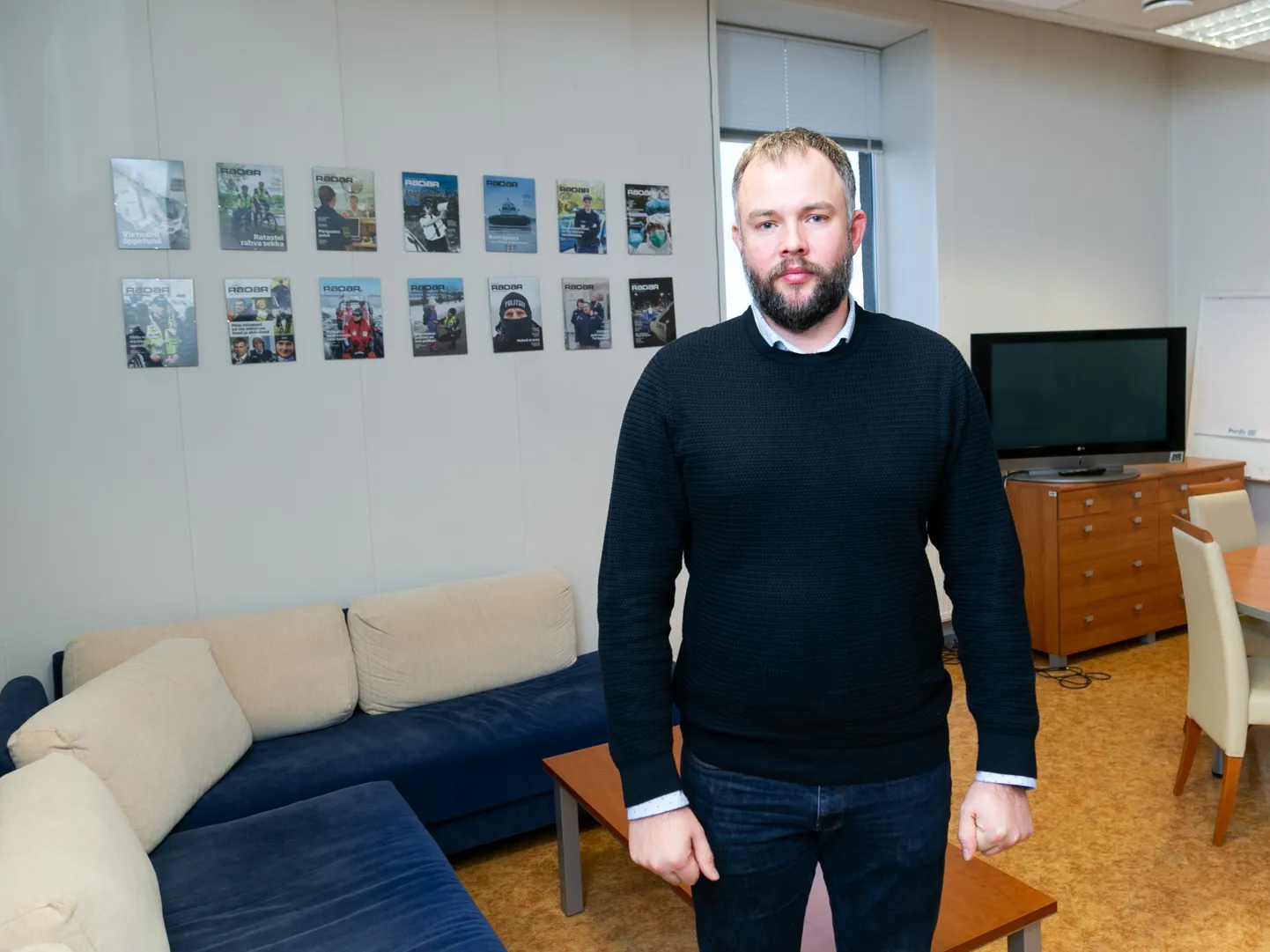 Põhja Prefektuuri küberkuritegude talituse juht Hannes Kelt.