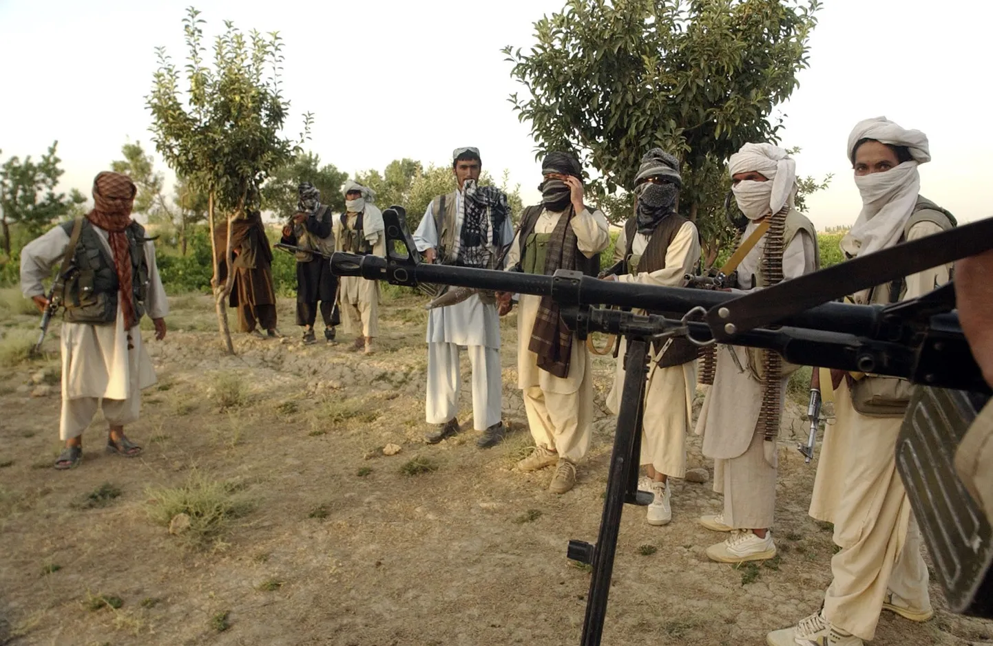 Боевики движения "Талибан". Иллюстративное фото.