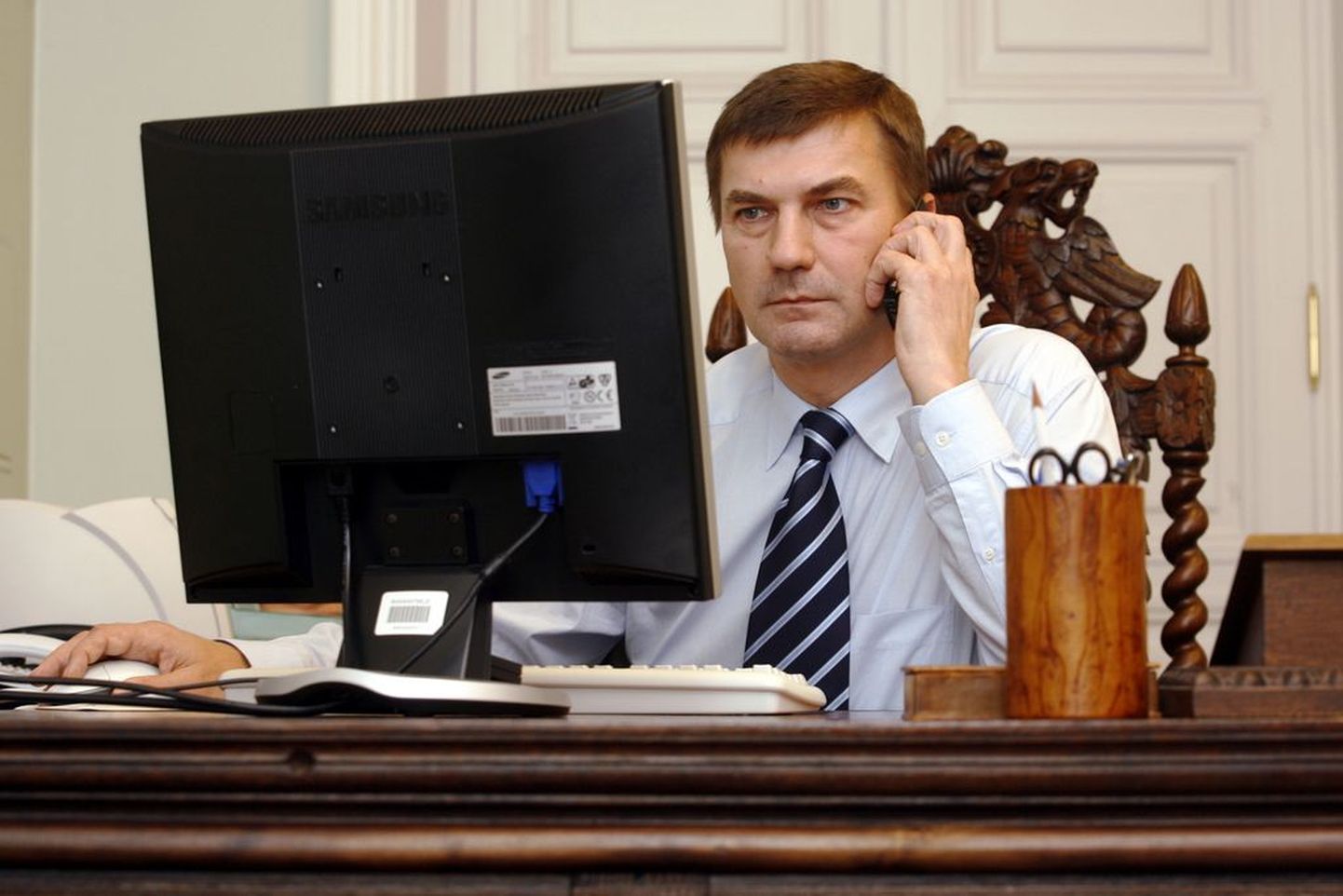 Peaminister Andrus Ansip..
