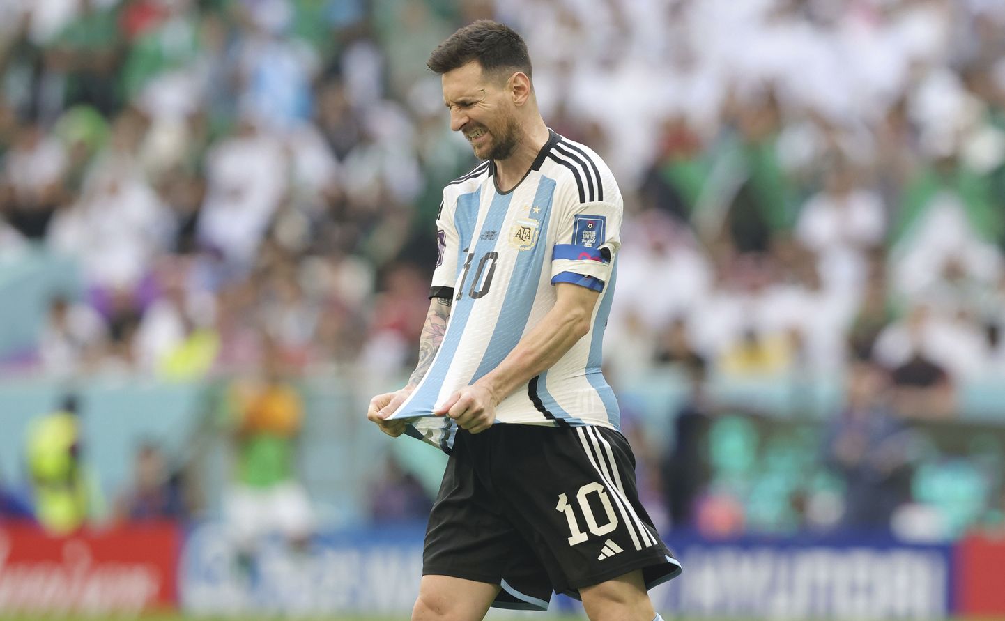 Argentīnas valstvienības spožākais spēlētājs Lionels Mesi.