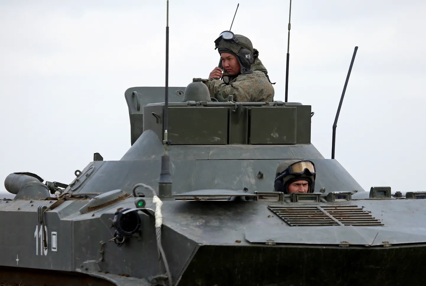 Российские военные.
