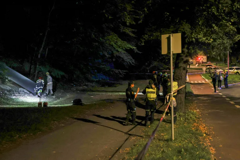 Norra päästetöötajad Oslos punkri juures, kus pidutsenud noored said vingugaasimürgistuse