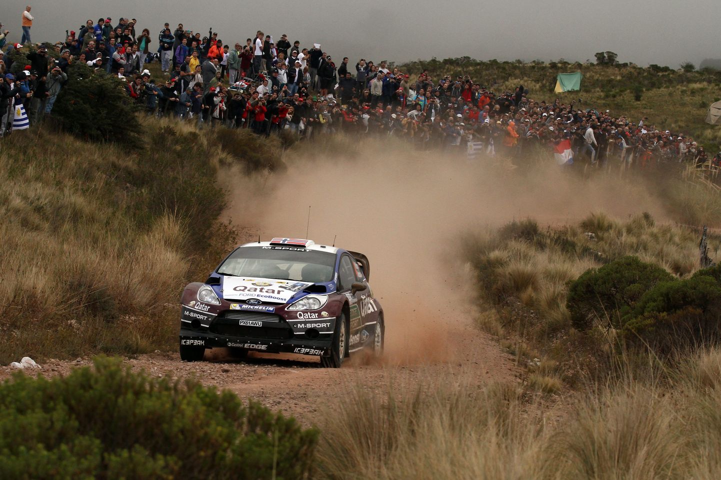 Mads Östberg 2013. aastal Ford Fiesta WRC-autoga Argentina etapil. Kuigi legendaarse MM-etapi naasmisest enam juttu ei tehta, siis on suur tõenäosus, et WRC laiendab juba järgmisel aastal Lõuna-Ameerikas kandepinda.