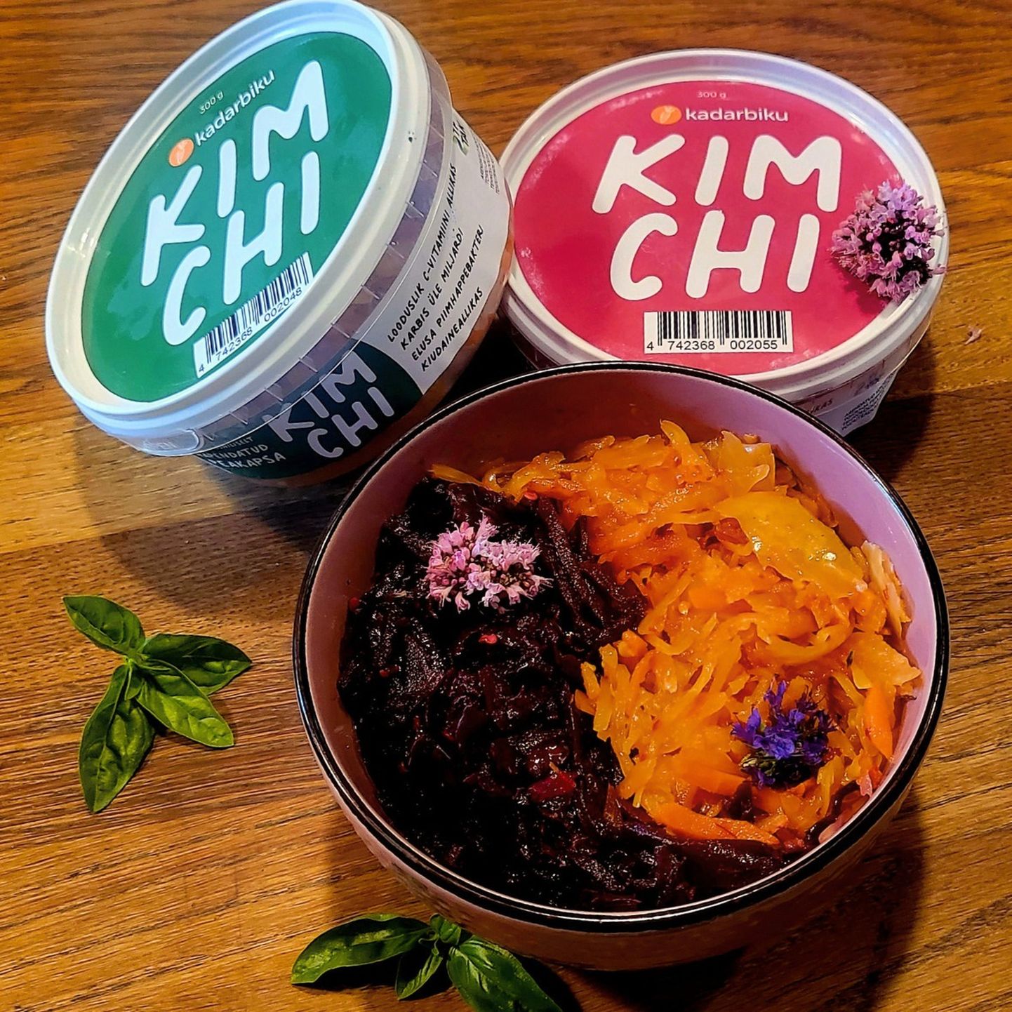 Kadarbiku peakapsa kimchi.