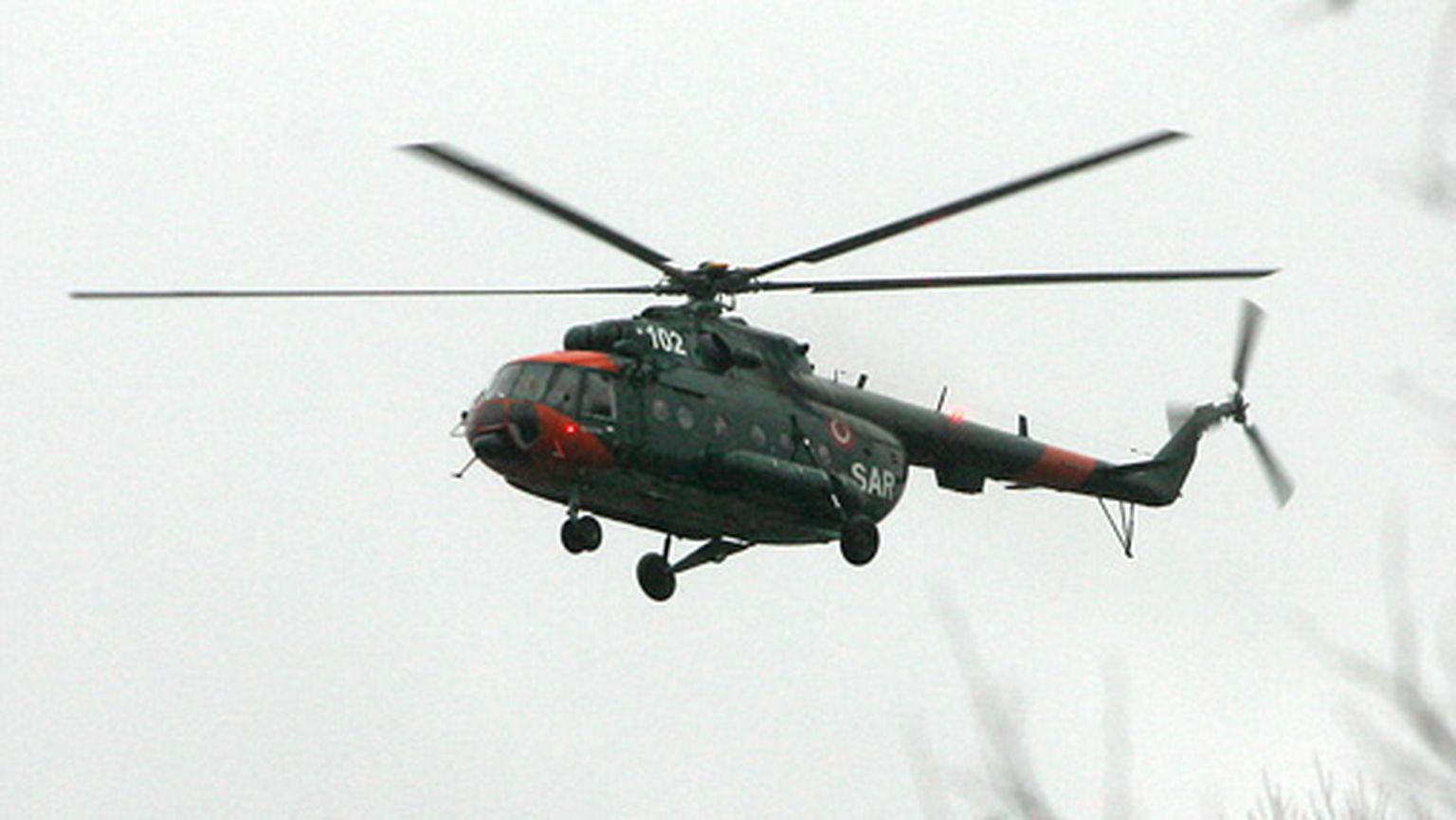 Latvijas armijas helikopters; ilustratīvs foto.