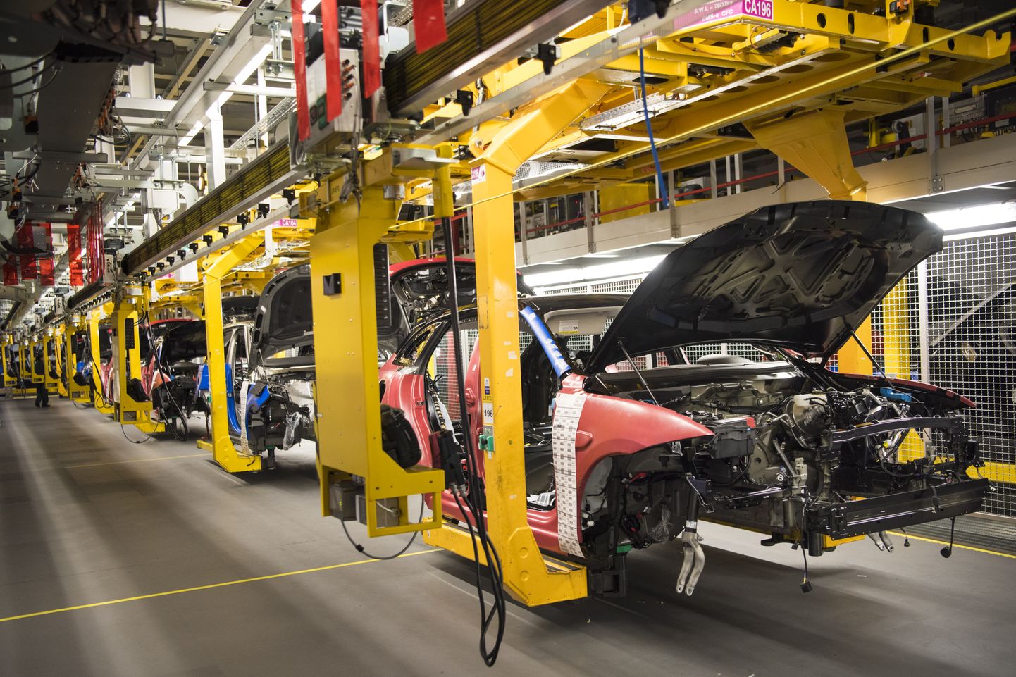 Jaguar Land Roveri tehas Suurbritannias.