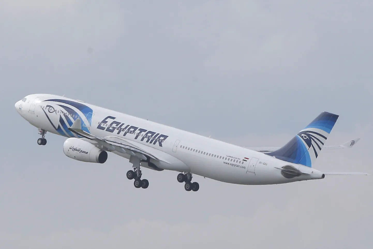 EgyptAiri lennuk õhku tõusmas