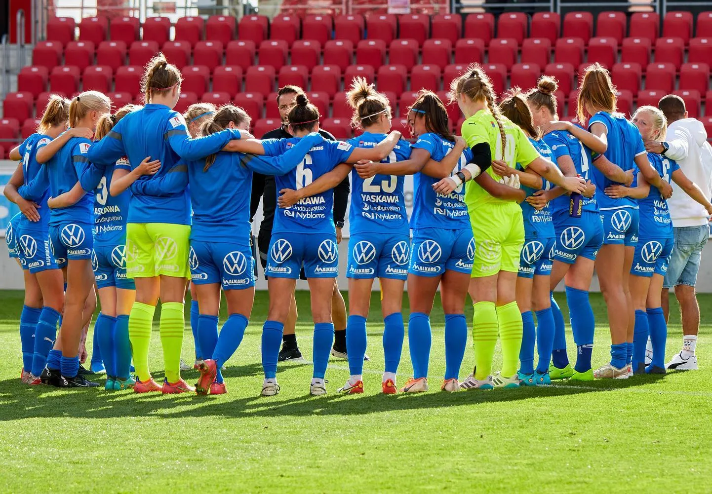 IFK Kalmari naised ühte hoidmas.