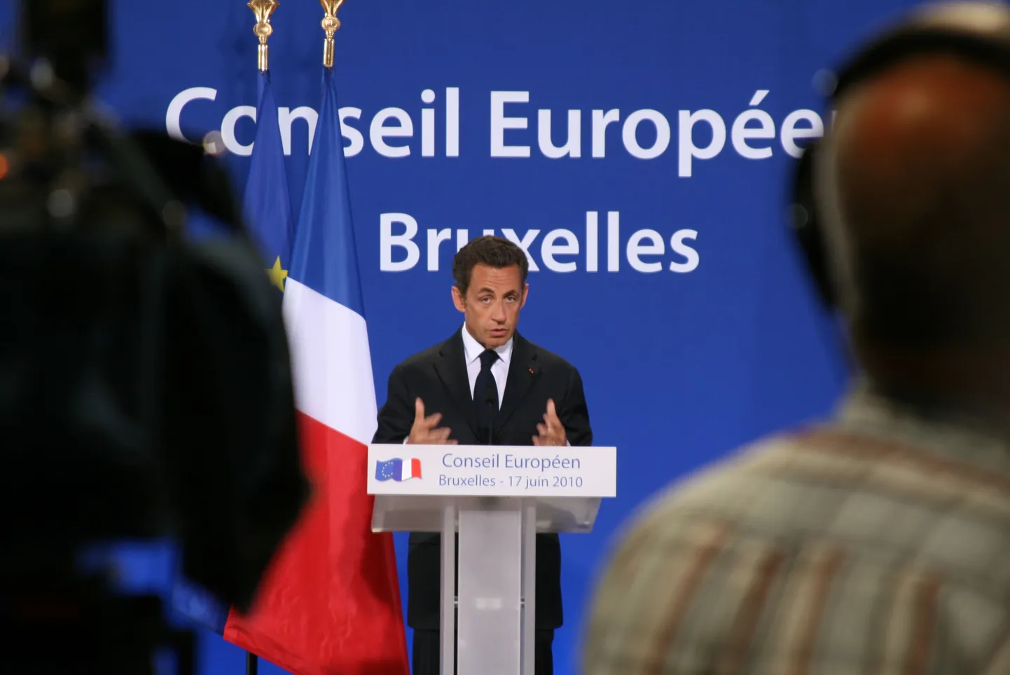 Prantsusmaa president Nicolas Sarkozy.