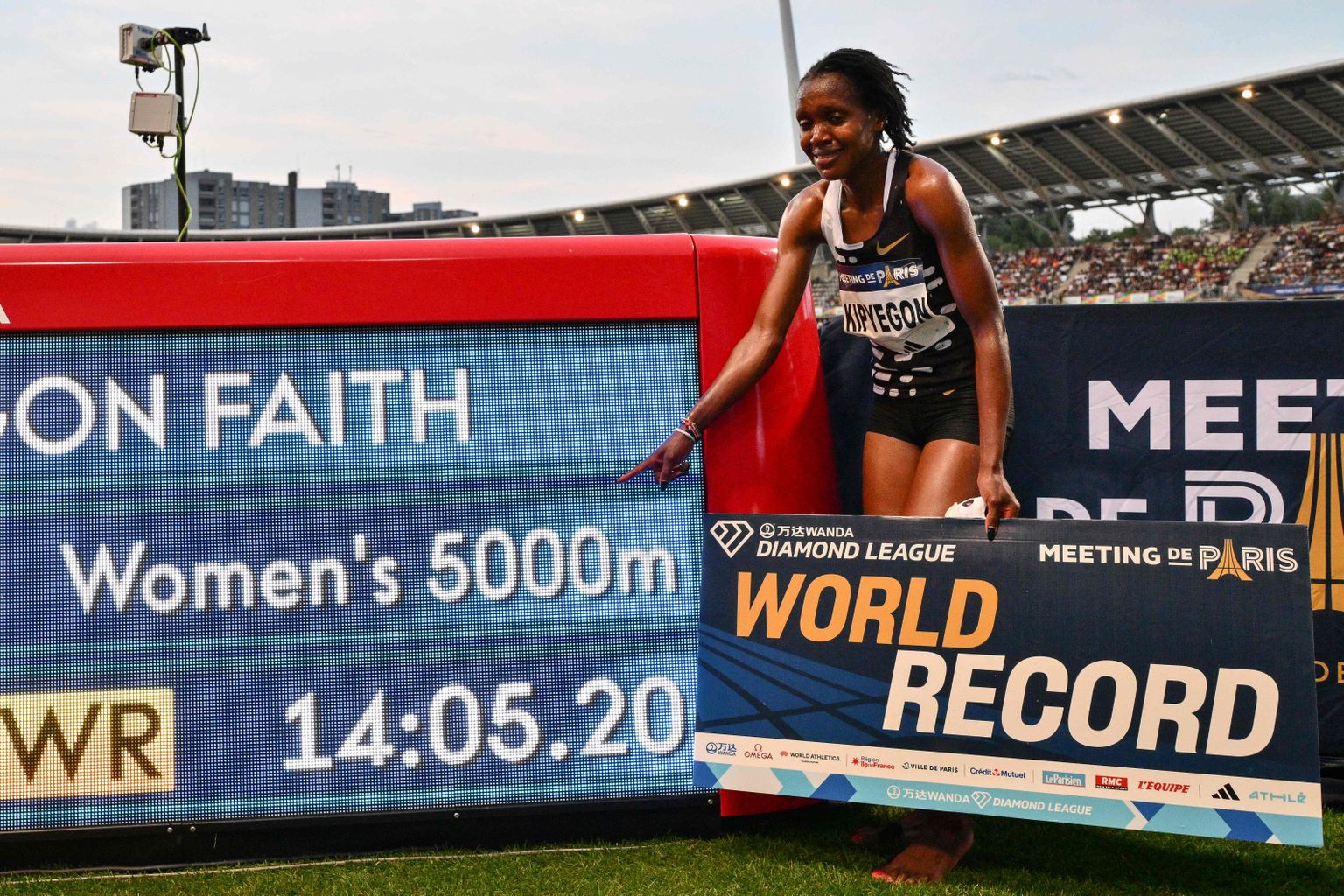Faith Kipyegon.