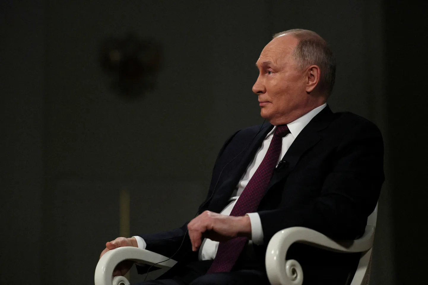 Российский диктатор и военный преступник Владимир Путин
