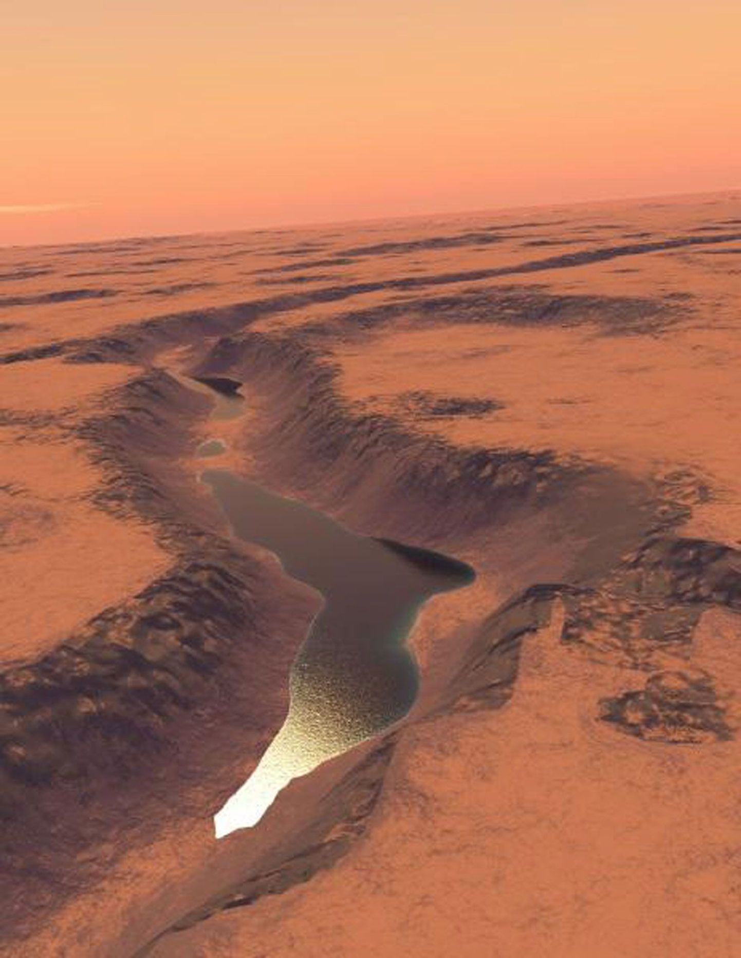 Marsil võib leiduda soolast vett