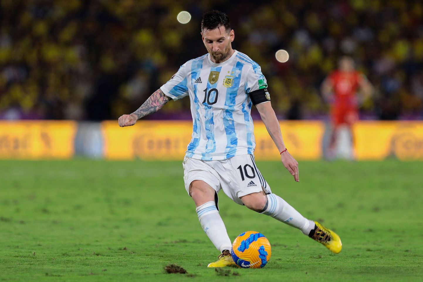 Argentina koondise kapten Lionel Messi.