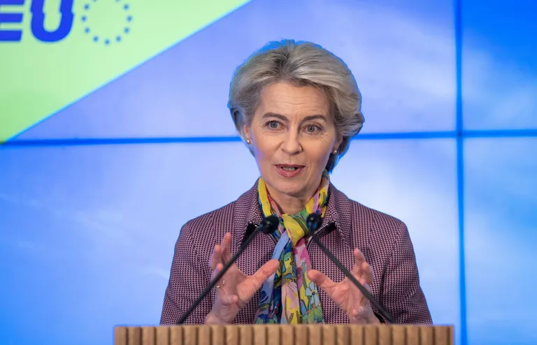 Euroopa Komisjoni president Ursula von der Leyen.