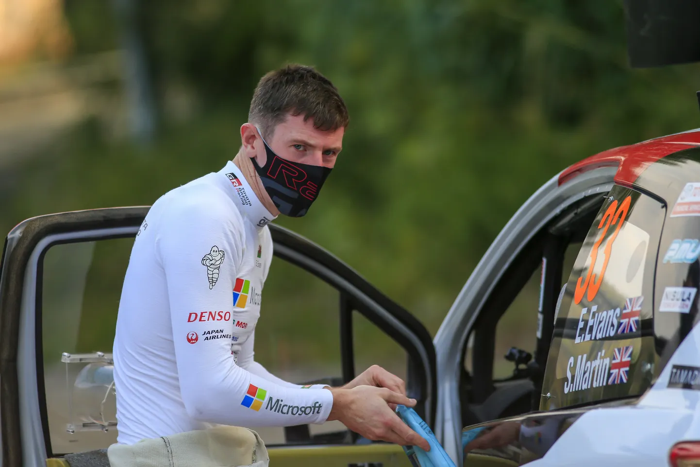 Briti rallipiloot Elfyn Evans.