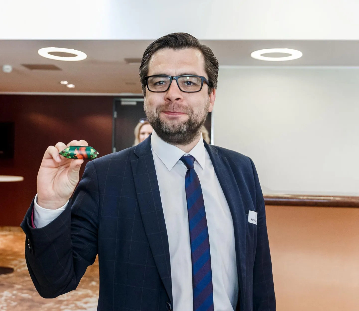 Reformierakonna endine peasekretär Kert Valdaru.