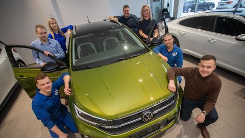 Лучший автосалон Volkswagen в странах Балтии находится в Эстонии