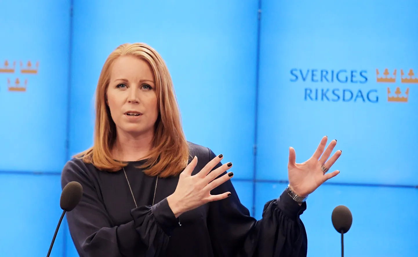 Rootsi Keskpartei esimees Annie Lööf.