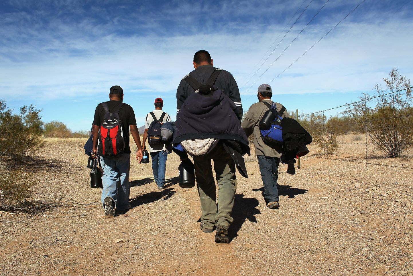 Põhja-Ameerika põlisrahvaste üksus, mis otsib Sonora kõrbes inimsmugeldajaid ja migrante.