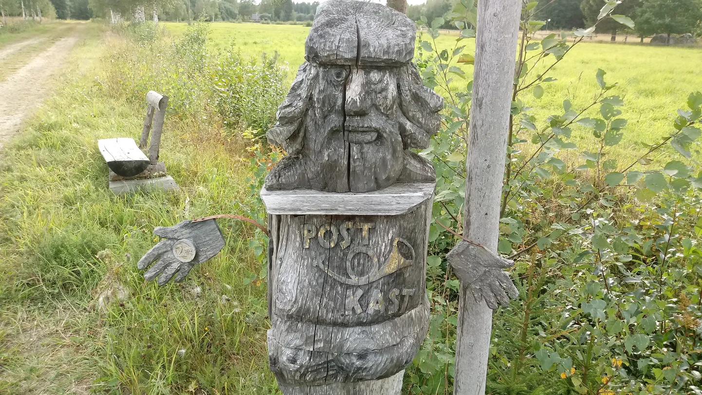 Postkast Türi vallas.