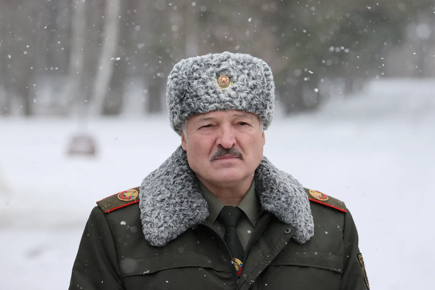 Valgevene president Aljaksandr Lukašenka.