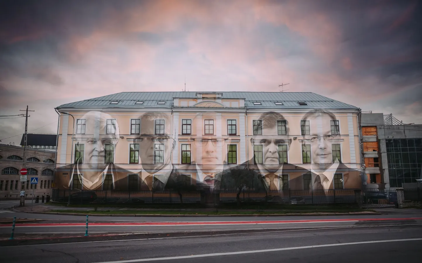 Kapo juhid: Jüri Pihl, Aldis Alus, Raivo Aeg, Arnold Sinisalu. Keskel Margo Palloson.