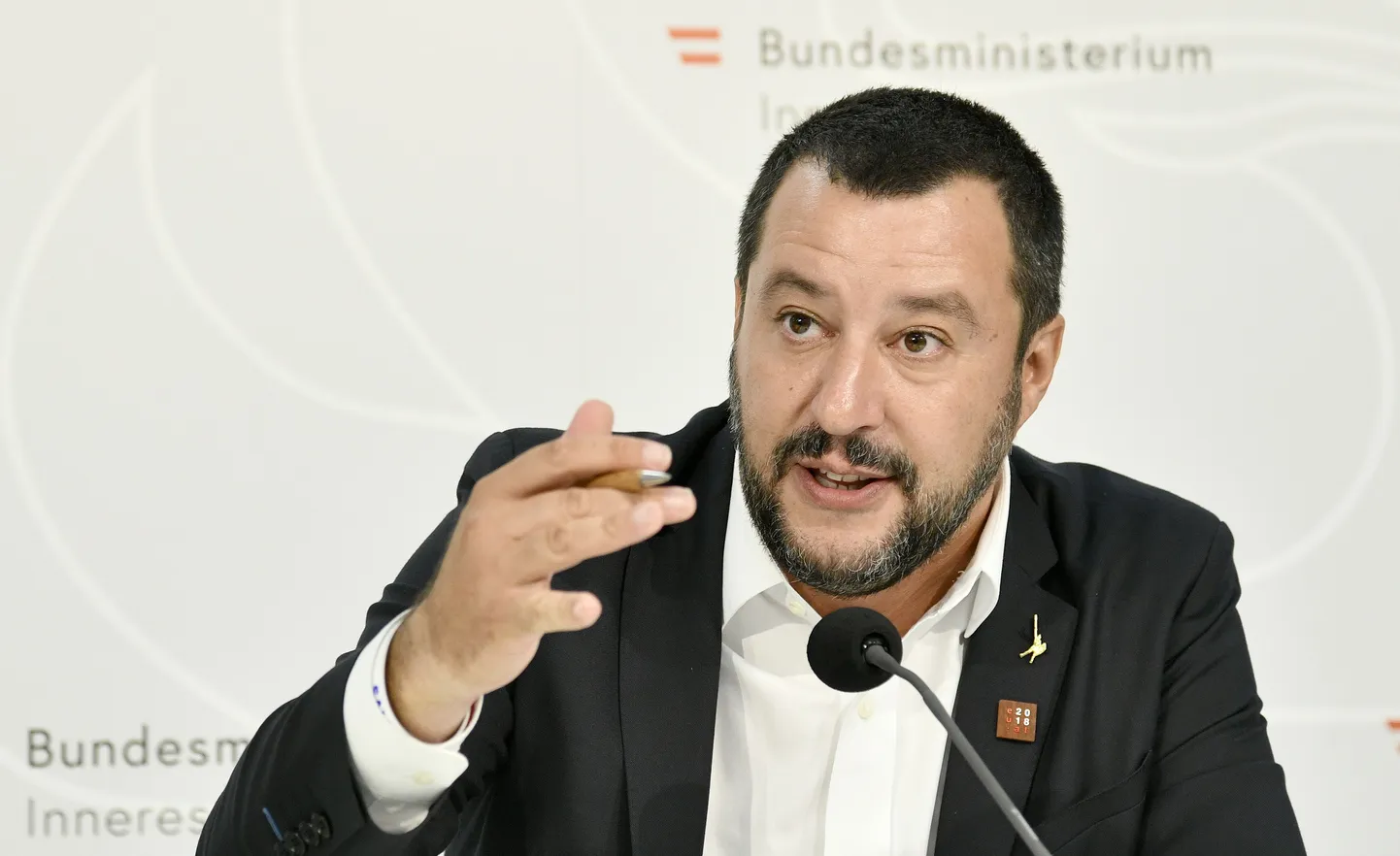 Itaalia siseminister Matteo Salvini.