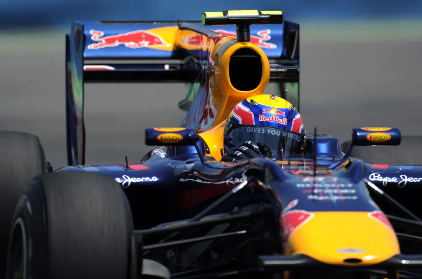 Red Bulli piloot Mark Webber