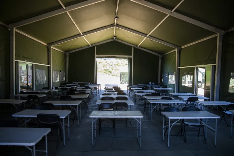 Telšu pilsētiņas nelegālajiem migrantiem Lietuvā.