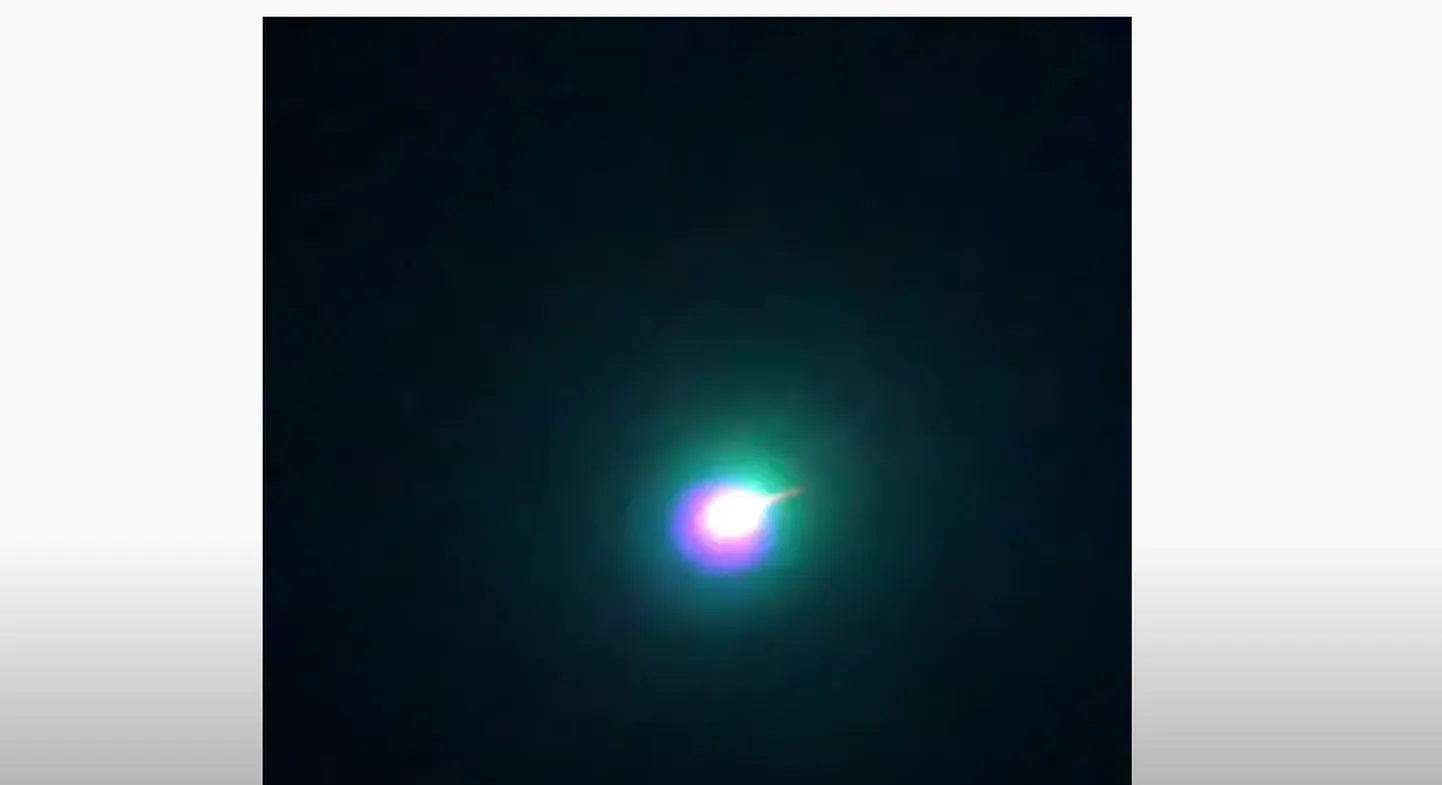 Norras nähti valgusekera, mis oli meteoor