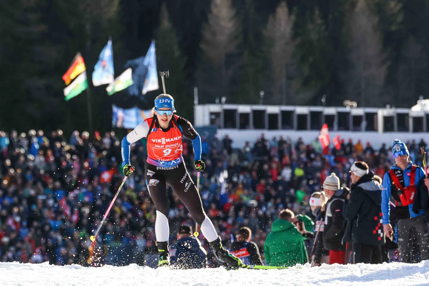 Eesti avavahetust sõitis Regina Ermits.