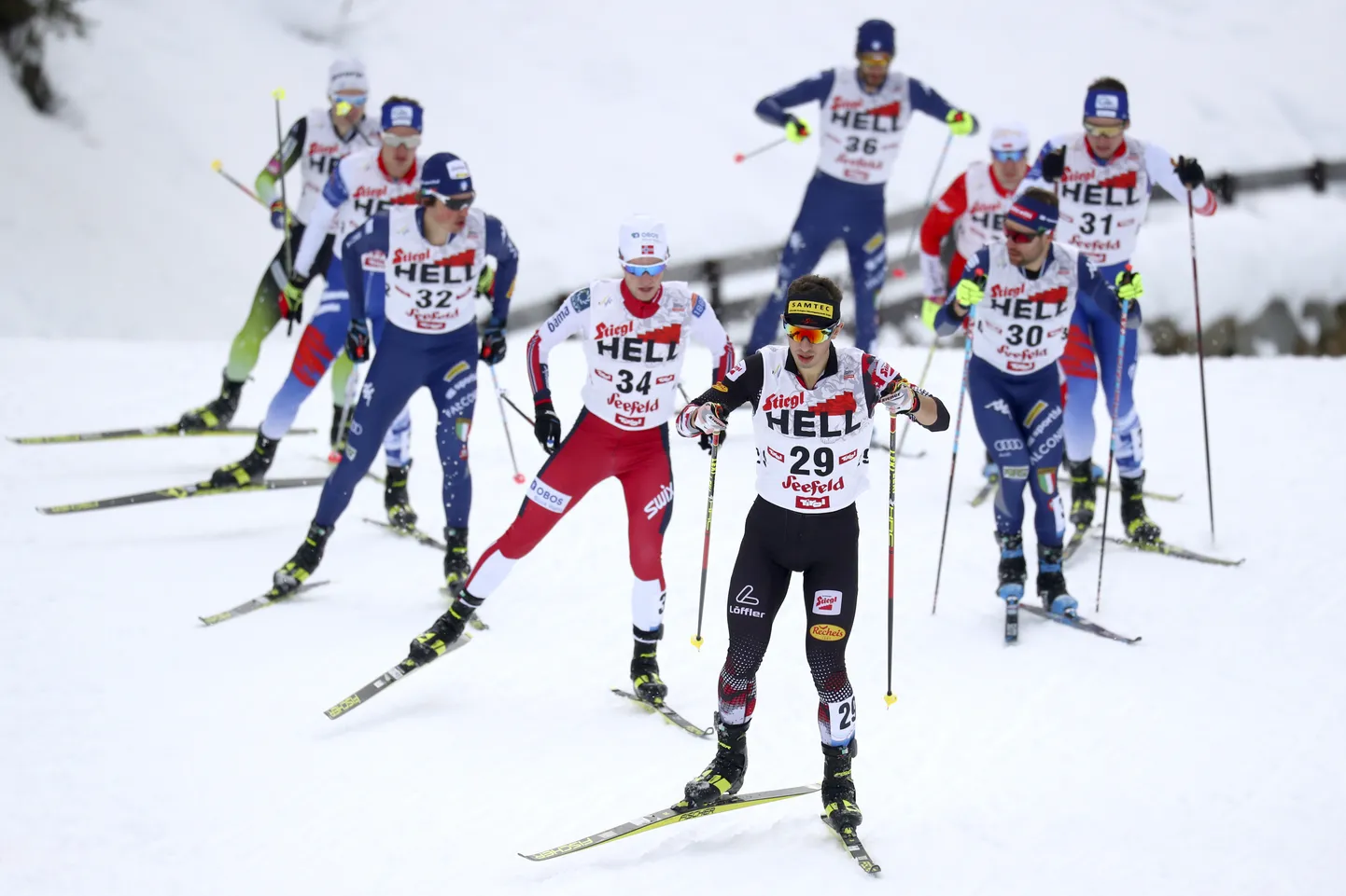 2019. aasta põhja suusaalade MMil oli samuti soe temperatuur.
