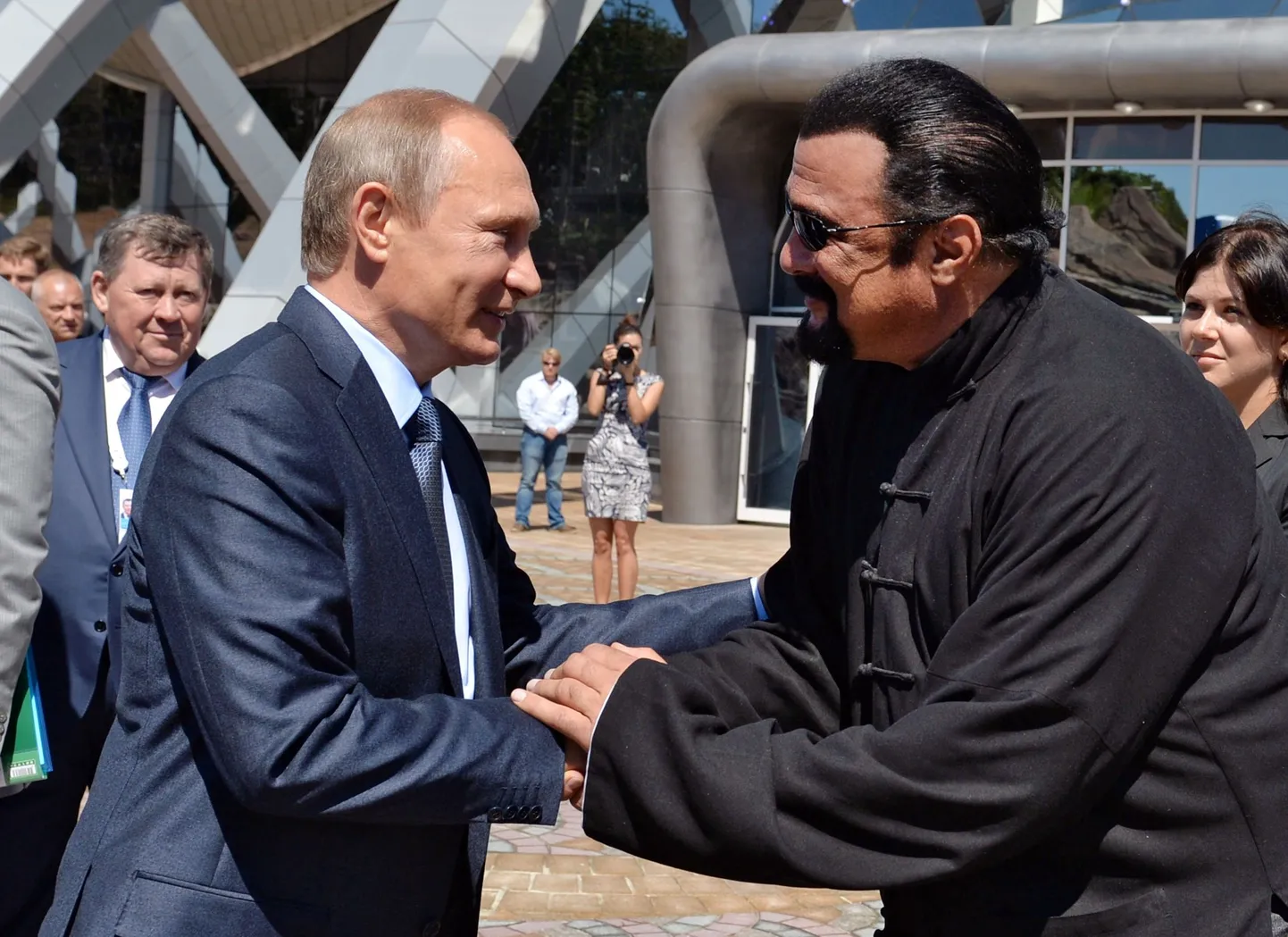 Seagal ja Putin.