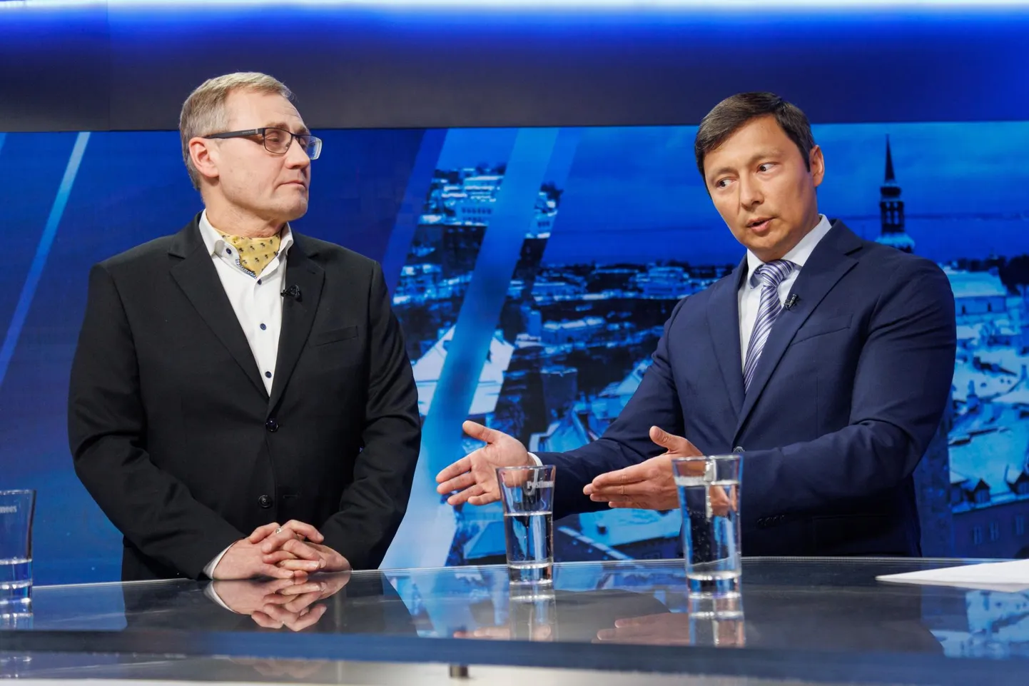 Tõnis Lukas ja Mihhail Kõlvart on eestikeelsele haridusele ülemineku osas erineval seisukohal.