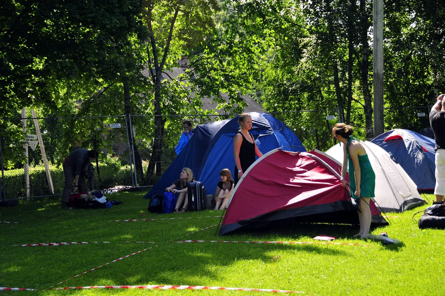 XVII Viljandi Pärimusmuusika festival.  Telkla.