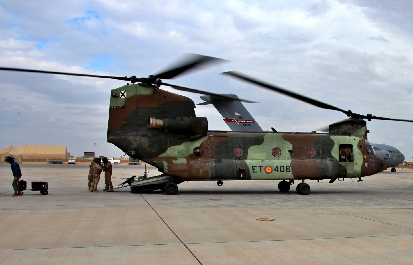 USA sõjaväelased Iraagis Ain al-Asadi õhuväebaasis.