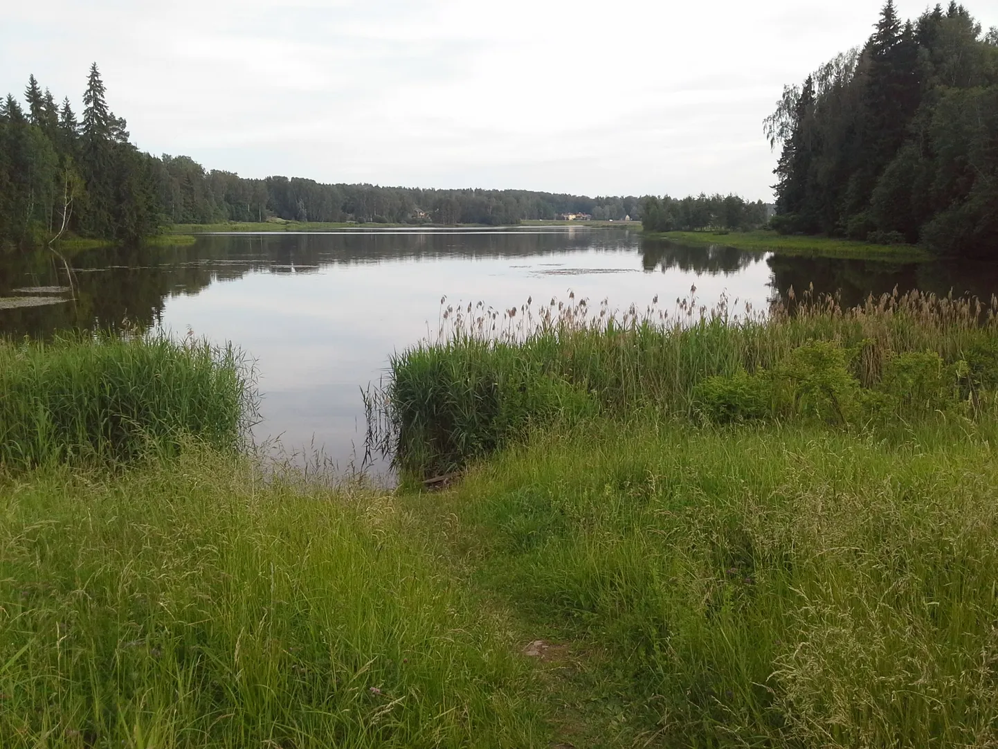 Põlva järv. Siit läks vette 51-aastane mees, kes uppus.